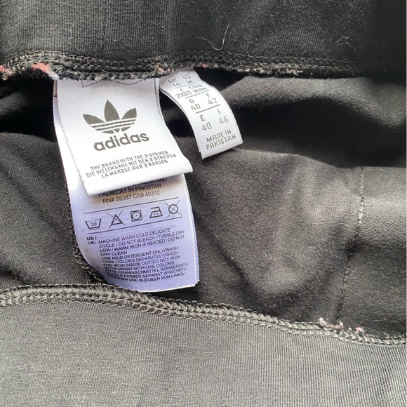Adidas Black Leggings Size Medium - Picture 3 of 3